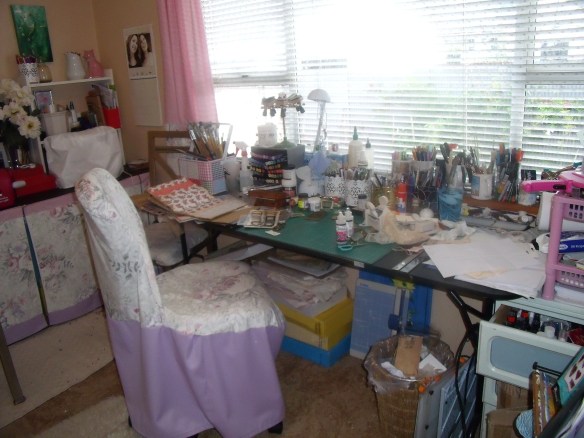 The Desk - it's here somewhere .....