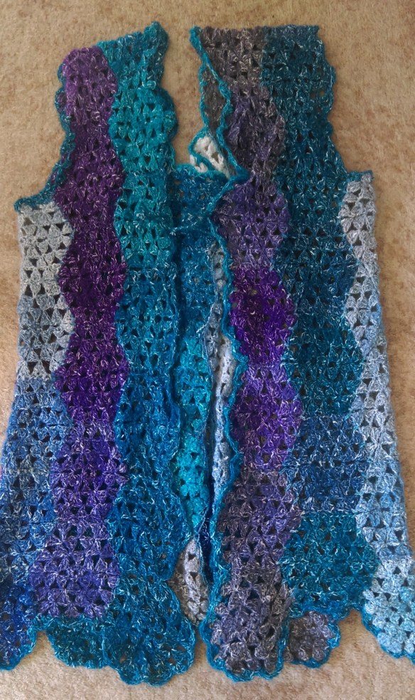 crochet vest Aug 16